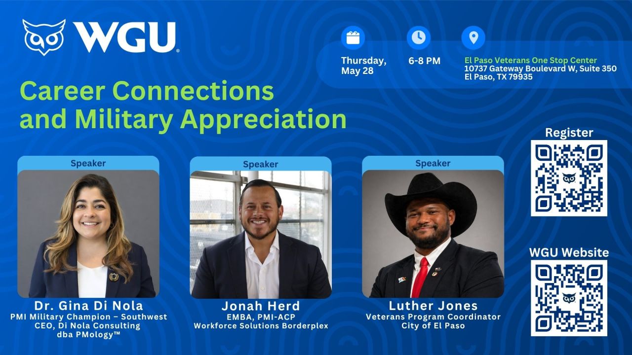 WGU Career Connections and Military Appreciation event